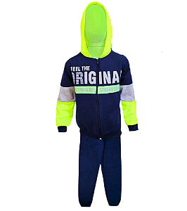 Conjunto Juvenil Inverno Menino Feel The Original Neon Tam.14