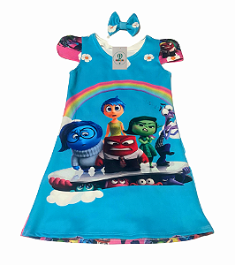 Vestido Divertidamente 2 M Tam.8-10 Anos