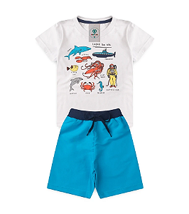 Conjunto Infantil Masculino Marítimo Tam.6