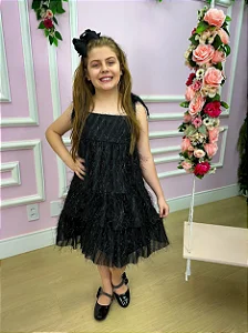 Vestido Festa Encanto Blitz Preto