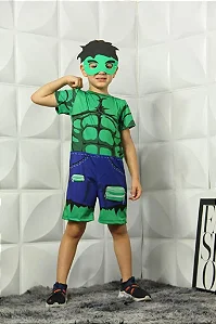 Fantasia Infantil Hulk Tam.8-10 Anos
