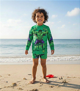 Conjunto Proteção Solar Hulk Tamanho 4