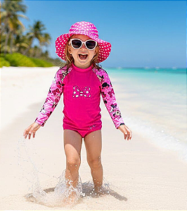 Conjunto Proteção Solar Minnie Tamanho 6