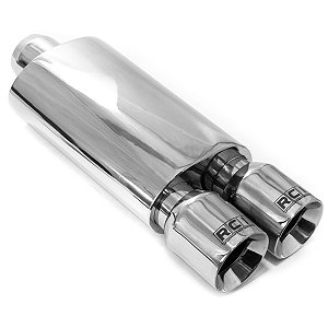 RCI253 – ABAFADOR OVAL SAÍDA DUPLA 3″1/2 RETO