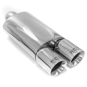 RCI254 – ABAFADOR OVAL SAÍDA DUPLA 3″1/2 CHANFRADO