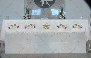 Toalha de Altar Bordada – CG 70