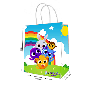 Sacola de Papel Personalizada Bolofofos