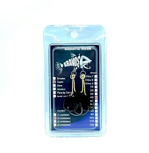 Suporte Hook 4/0 Duplo (2 unidades)