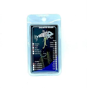Suporte Hook 4/0 Duplo com Flash Atrativo
