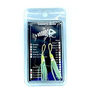 Suporte Hook 1/0 Simples com Lula Atrativa (2 unidades)
