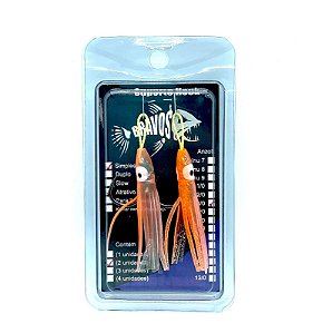 Suporte Hook 3/0 Simples com Lula Atrativa (2 unidades)