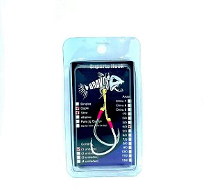 Suporte Hook 4/0 Slow Duplo
