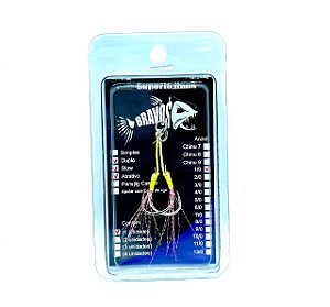 Suporte Hook 1/0 Slow Duplo com Flash Atrativo