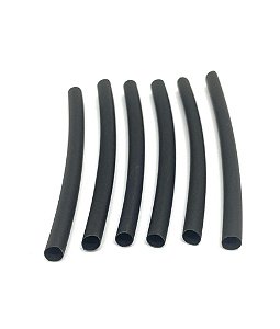 Termo Retratil 5mm Preto (40 cm)