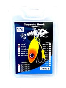 Jig 17g com Suporte Hook Chinu 6