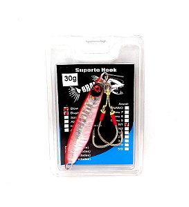 Jig 30g com Suporte Hook N1 Slow Duplo