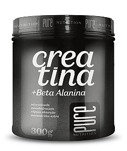 Creatina + Beta Alanina 300g - Pure Nutrition + Brinde Coqueteleira Pure Nutrition