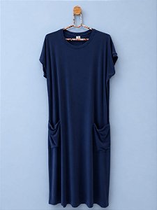 Vestido Feminino Midi Viscolycra