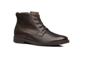 BOTA CUTURNO PEGADA COURO DARK BROWN