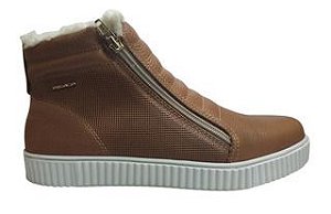 TENIS COTURNO PEGADA FEMININO CAMEL