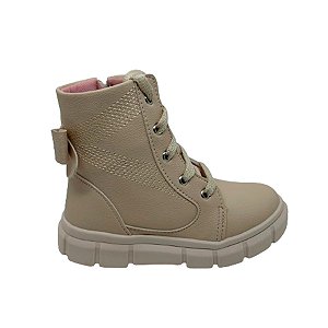 BOTA COTURNO CHIQUE TOP MARFIM