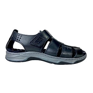 SANDALIA PEGADA MASCULINA PRETO