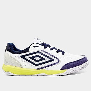CHUTEIRA FUTSAL UMBRO PRO CHALLENGE UPTAKE BRANCO ROXO