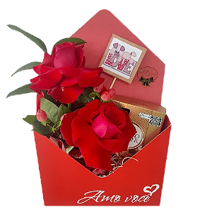 Envelope De Rosas