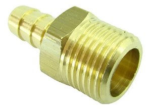 ESPIGAO, BICO MAMADEIRA, NIPLE BM 1/2" X 3/8 BM PARA GÁS