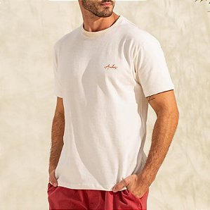 CAMISETA STRONG ANKOR BEGE