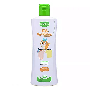 Lava Roupinhas Detergente Líquido 500 ml - Bioclub Baby