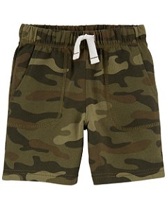 Bermuda Moletom Militar - 2T (2 a 3 anos) - Carter's