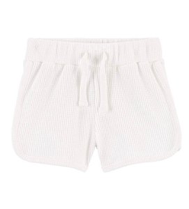 Short Branco - 3m (1 a 3 meses) - Carter's