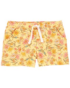 Short Florido Amarelo - 3T (3 a 4 anos) - Carter's