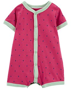 Romper Melancia -  12m (9 a 12 meses) - Carter's