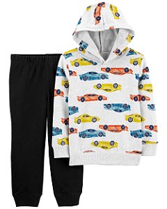 Conjunto 2 Peças Moletom Carros - 2T (2 a 3 anos) - Carter's