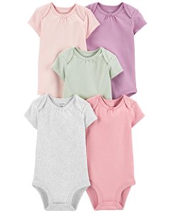 Kit Body 5 Peças Candy Color - 18m (12 a 18 meses) - Carter's