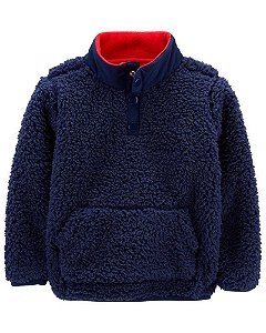 Casaco Sherpa Azul Marinho - 2T (2 a 3 anos) - Carter's