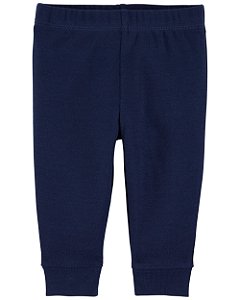 Calça Jogger Azul Marinho - 6m (3 a 6 meses) - Carter's