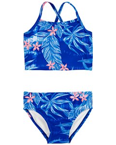 Biquíni Azul Tropical - 18m (12 a 18 meses) - Carter's