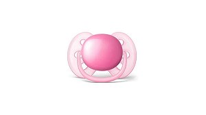 Chupeta Ultra Soft Unitária Rosa - 6 a 18 meses - Philips Avent