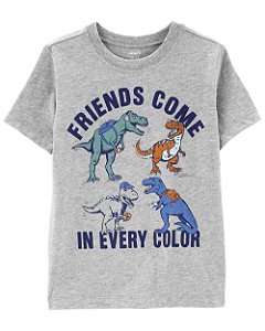 Camiseta Cinza Friends - 2T (2 a 3 anos) - Carter's