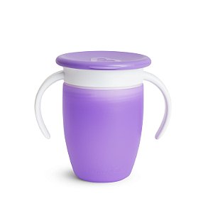 Copo Treinamento 360 com Tampa Roxo - Munchkin