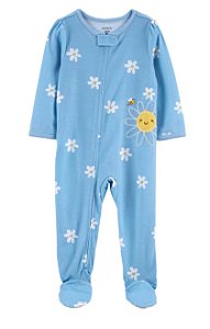 Pijama com pezinho Azul Sol - 3T (3 a 4 anos) - Carter's