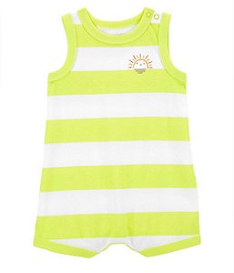 Romper Verde Lima Solzinho - 3m (1 a 3 meses) - Carter's
