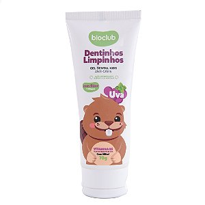 Gel Dental Uva com Flúor - Bioclub Baby