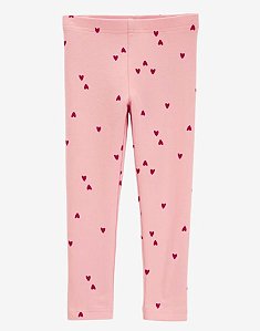 Calça Legging Rosa Coração Vermelho - 3T (3 a 4 anos) - Carter's