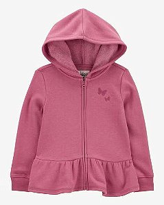 Casaco Peplum Rosa - 12m (9 a 12 meses) - Oshkosh