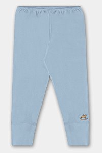 Calça em Suedine Azul Médio - Tam G - Up Baby