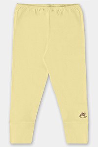 Calça em Suedine Amarelo Melão - Tam RN - Up Baby